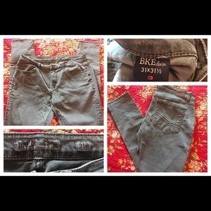 BKE Denim Skinny Payton in Olive Green